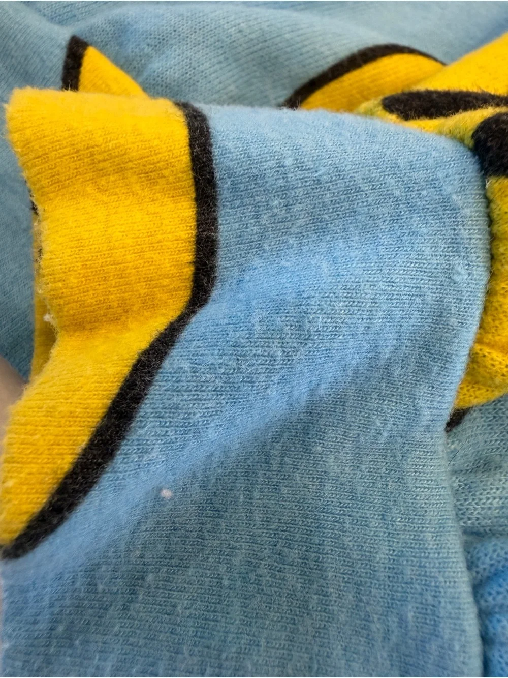 Aviator Nation blue hoodie and sweatpants smiley face set small s - Picture 4 of 8